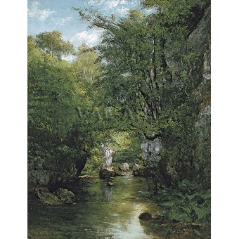 Водопадът Ла Брем (1866) РЕПРОДУКЦИИ НА КАРТИНИ